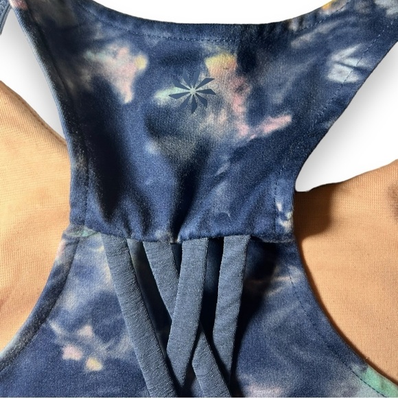 Athleta Girl Team Layer Tank Aura Tie Dye Size Large - Picture 6 of 8